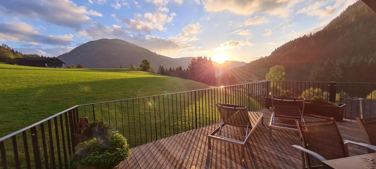 Penthouse Skyview Im Natur-Erlebnispark Bad Kleinkirchheim Patergassen Exterior foto